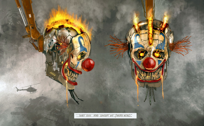 Illustration for article titled The Sweet Art of the New Twisted Metal Game